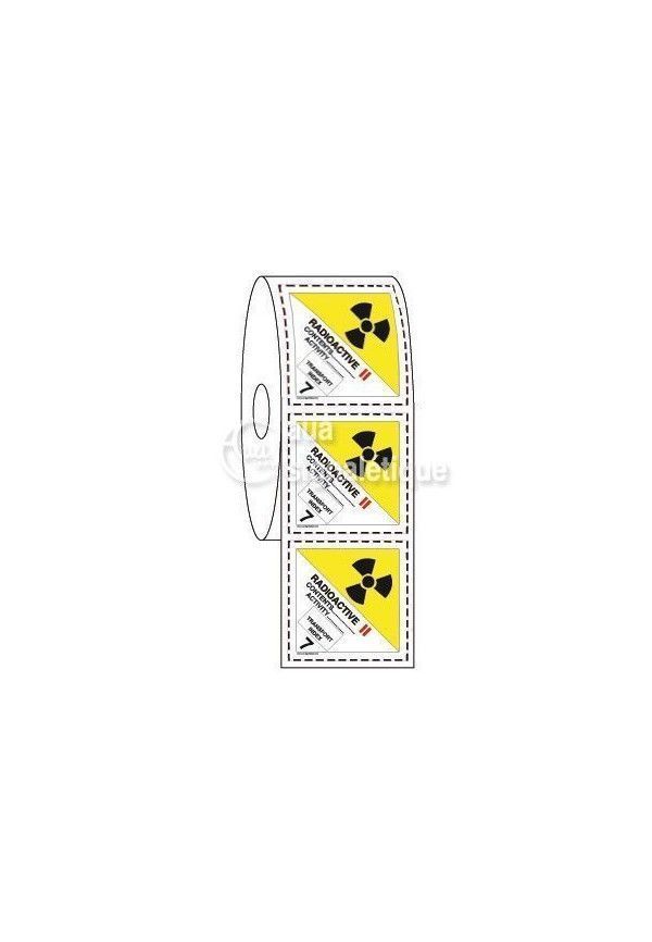 Étiquettes en Bobine - N°7B Radioactive