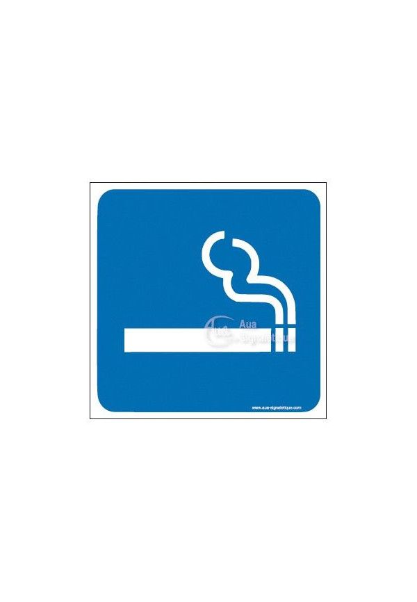 Plaque de porte Zone Fumeur