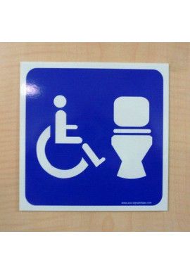Plaque de porte Toilettes Hommes/Femmes