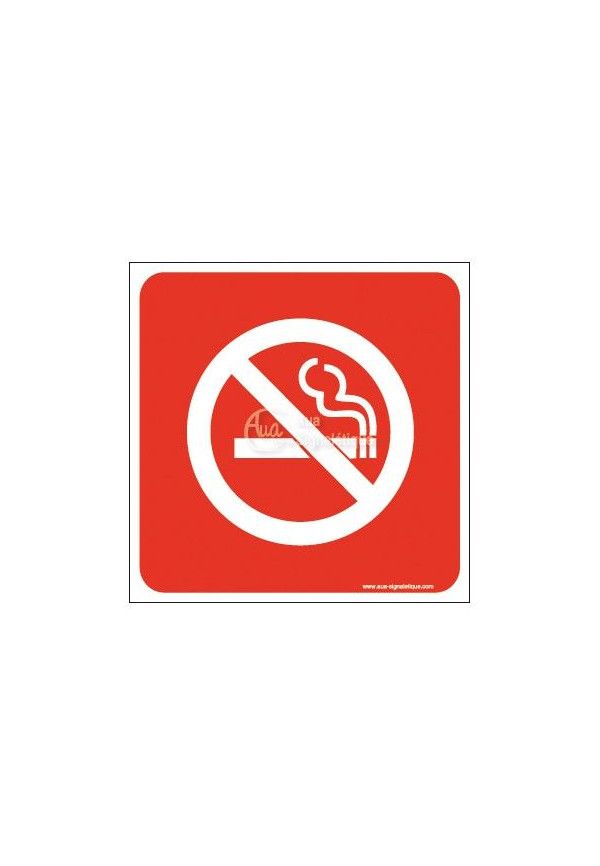 Plaque de porte Interdit de Fumer