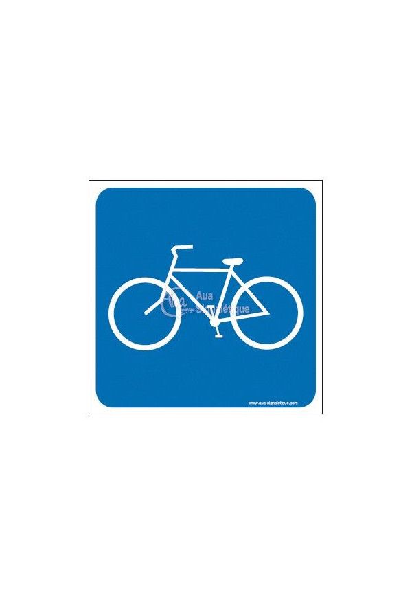 Plaque de porte Vélo