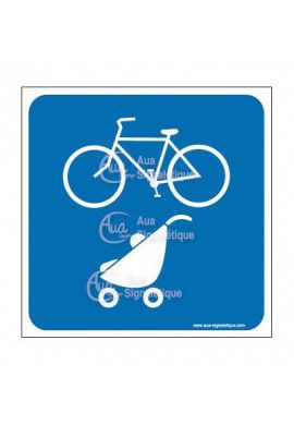 Plaque de porte Local pour Vélos et Poussettes