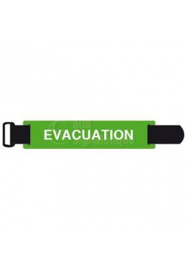Brassard scratch ajustable - Evacuation