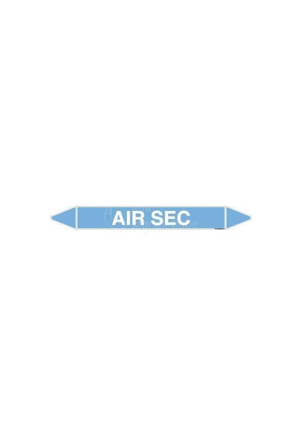 Marqueur tuyauterie AIR SEC