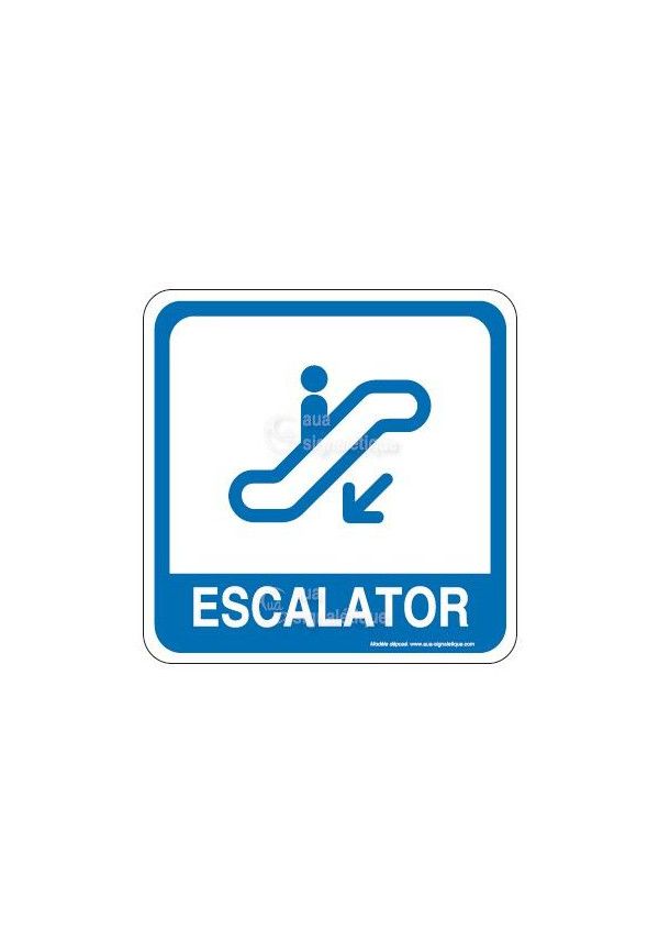 Escalator 04 PvcSign