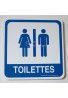 Toilettes handicapés PvcSign