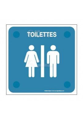 Toilettes Hommes PlexiSign