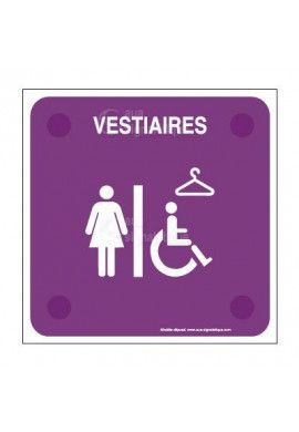 Vestiaires Femmes/Handicapés PlexiSign