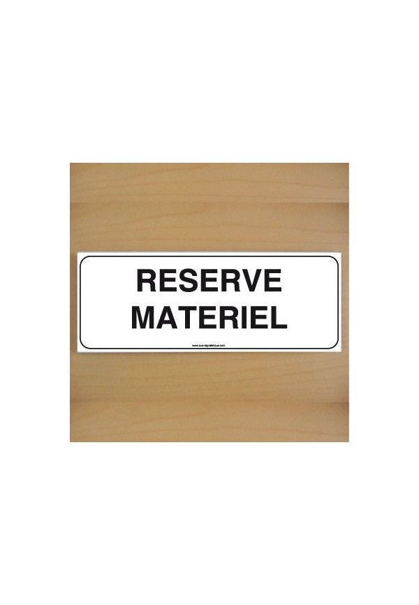ClassicSign - Réserve Matériel