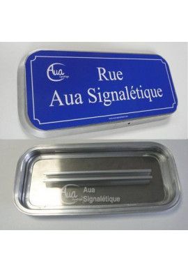 Kit Panneau PLAQUE DE RUE aluminium type routier