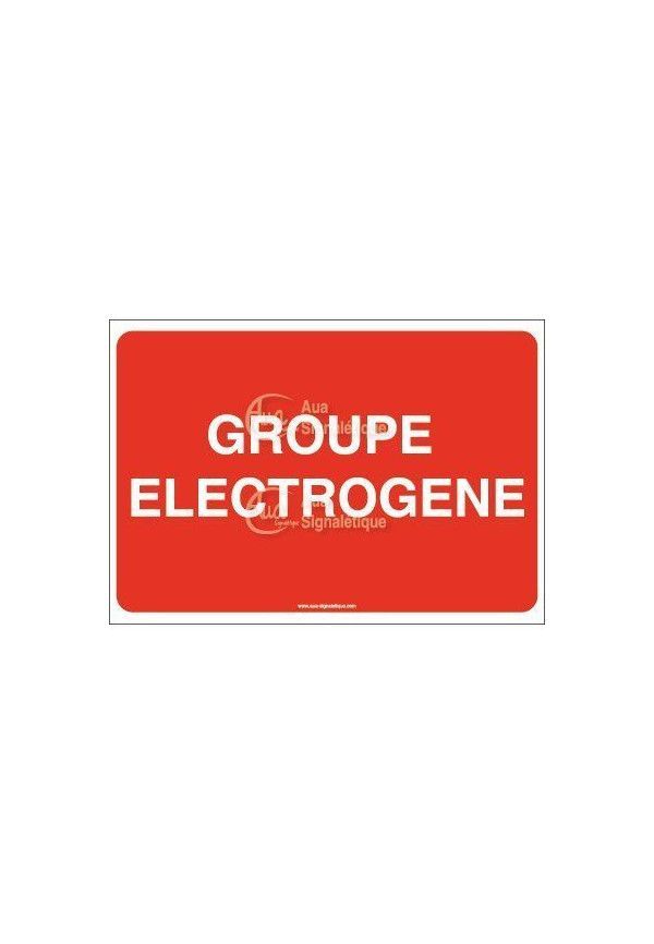 Panneau Groupe électrogène