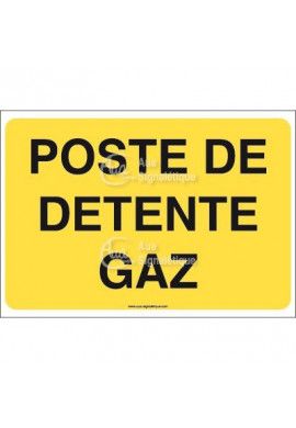 Panneau Poste de détente gaz