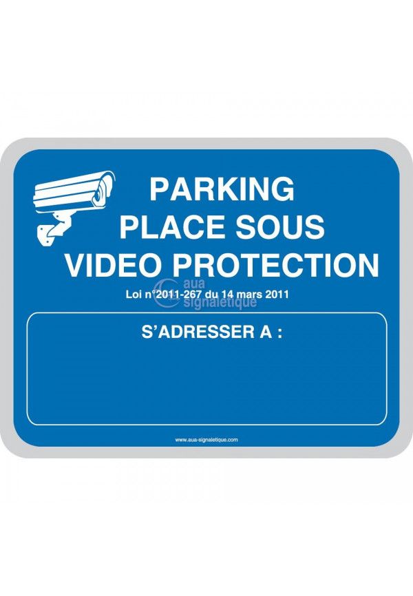 Parking placé sous vidéo protection