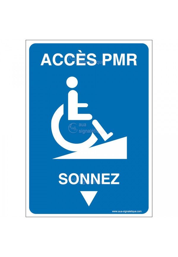 Panneau Accès PMR - Sonnez-AI