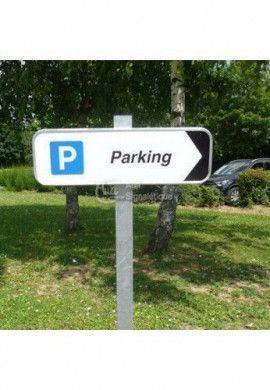 Panneau directionnel Rectangulaire Parking