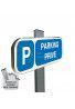 Parking Privé - Panneau aluminium type routier