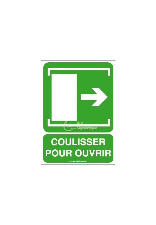 Panneau Coulisser pour Ouvrir Dr - Verticale