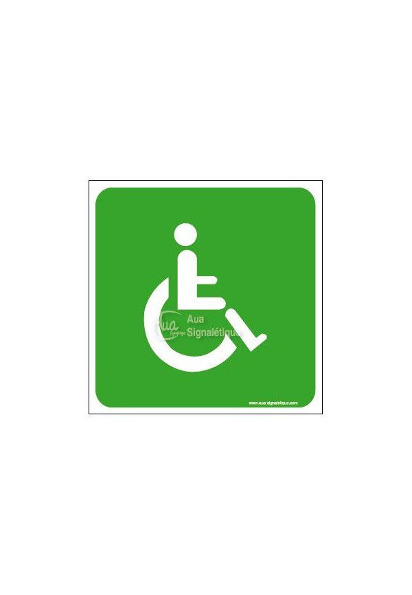 Panneau Handicapé Evac - CA