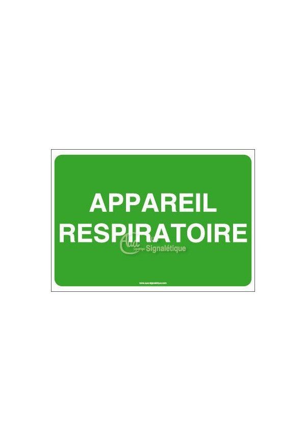 Panneau Appareil respiratoire - AP