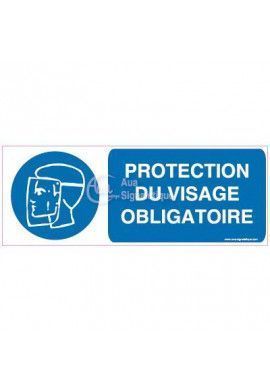 Panneau Protection du Visage obligatoire