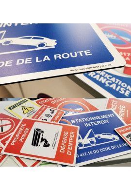Sticker panneau de signalisation Danger Risque De Choc Electrique