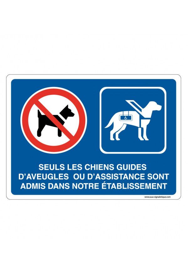 Sticker panneau de signalisation interdiction Chien Interdit