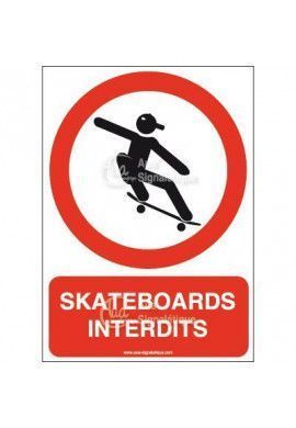 Panneau skatebaords interdits picto-AI