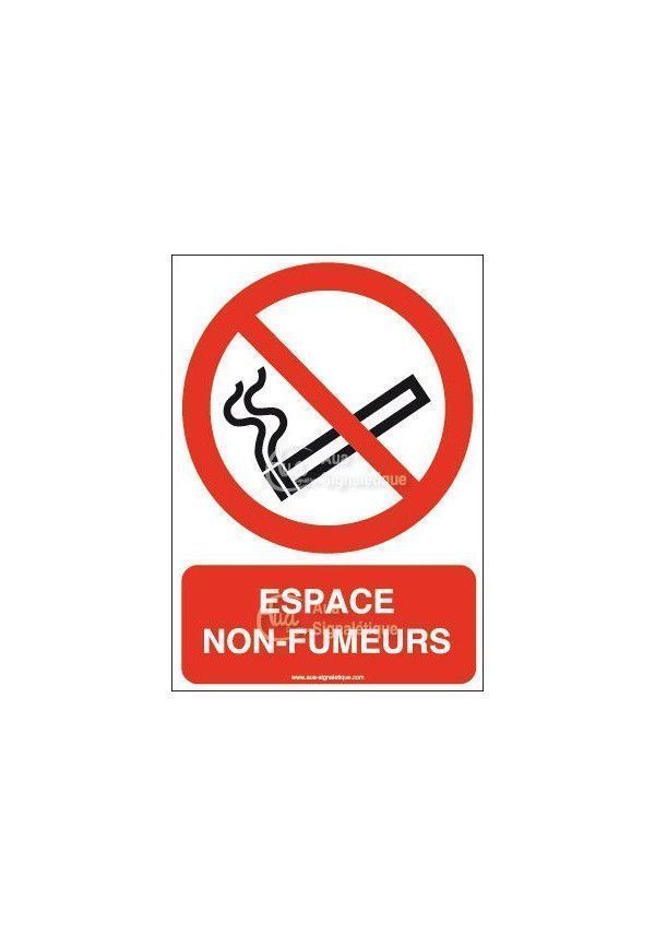 Panneau Espace non fumeurs-AI