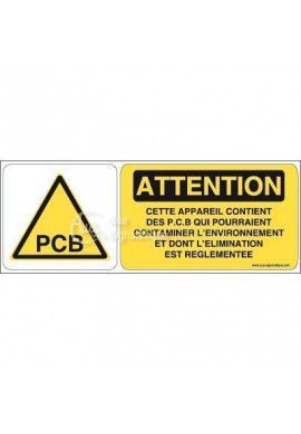 Panneau PCB risque contaminer environnement - B
