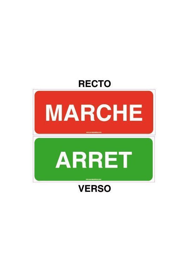 Kit Panneau Marche / Arrêt