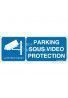 Panneau Parking Sous Vidéo Protection Horizontal