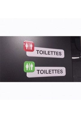 Autocollant VINYLO -  Toilettes homme