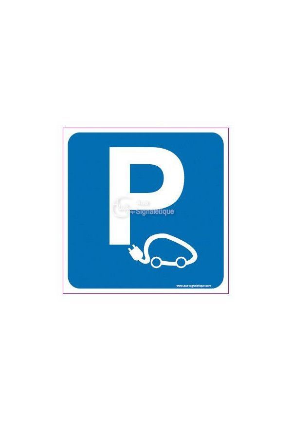Panneau Parking Voitures Electriques