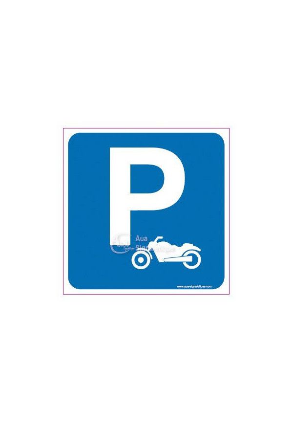 Panneau Parking Moto