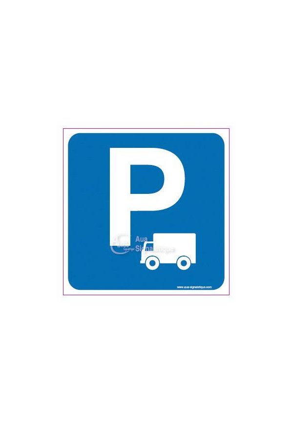 Panneau Parking Poids Lourds