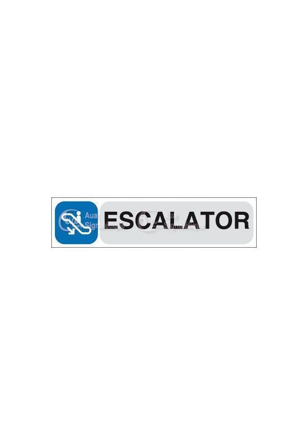 Plaque de porte Escalator 04
