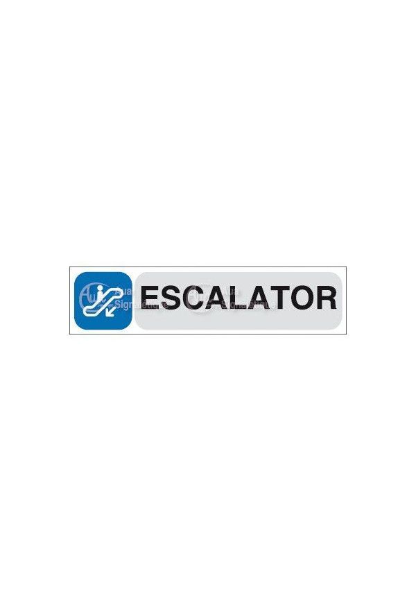 Plaque de porte Escalator 02