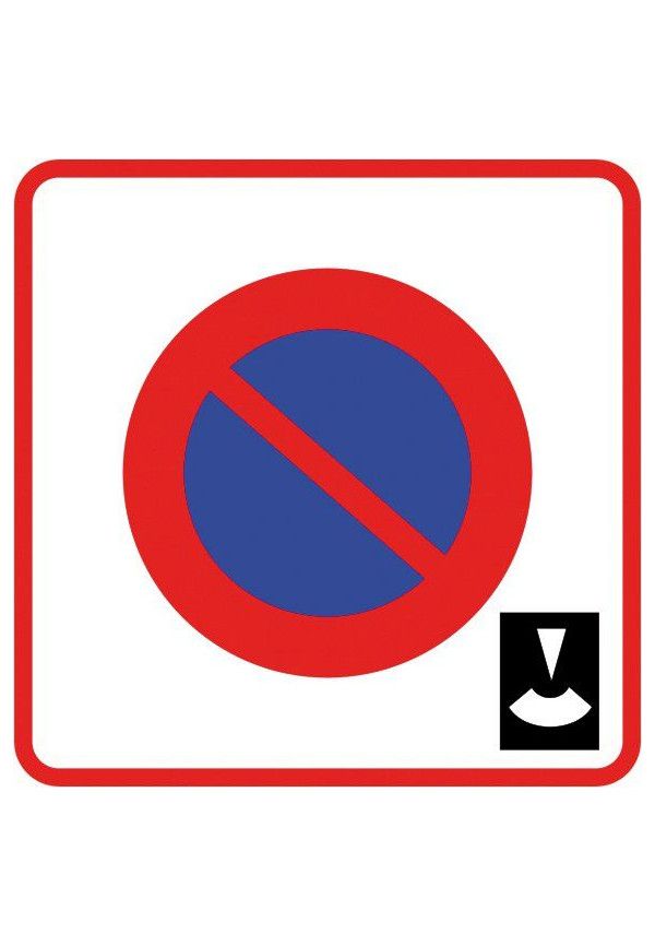 Panneau Zone de stationnement à durée limitée - B6b3