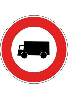 Panneau Accès interdit aux véhicules à moteur - B8