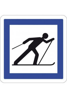 Panneau Circuit de ski de fond- CE6b