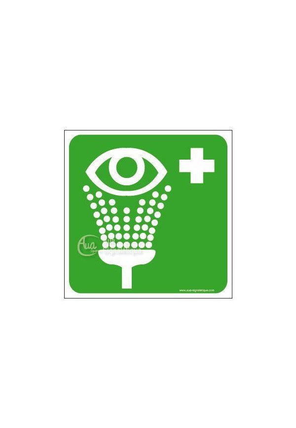 Equipement de rinçage des yeux E011