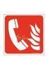 Téléphone à utiliser en cas d'incendie F006