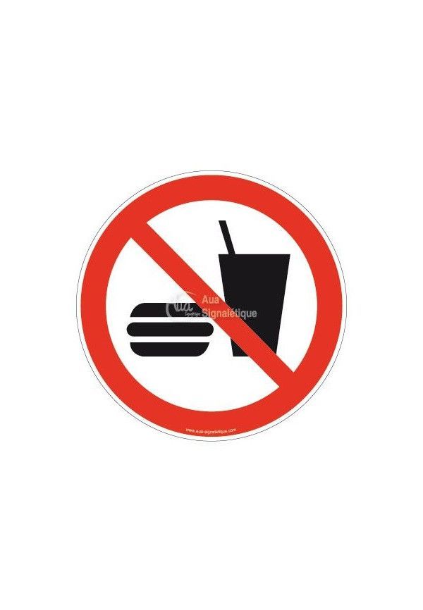 Interdiction de manger ou de boire P022