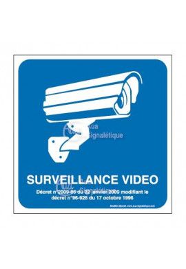 Panneau surveillance vidéo - 01