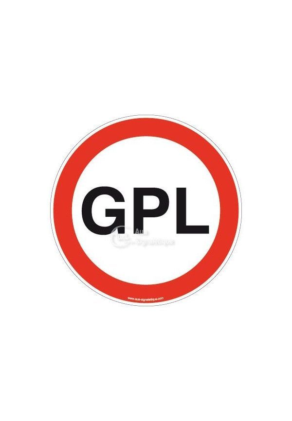 Panneau interdit GPL