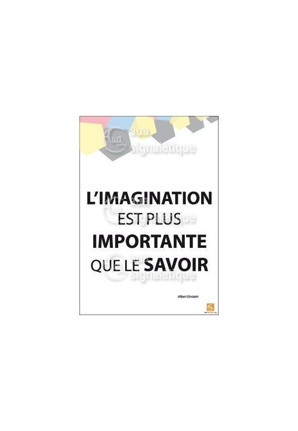 Affichage Rigide Motivation - L'imagination