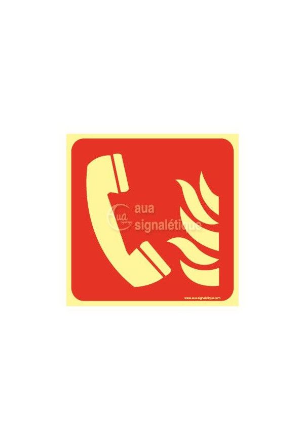 Téléphone À Utiliser En Cas D'incendie F006-PH-CA