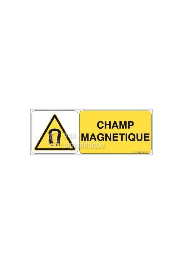 Panneau Champ Magnétique