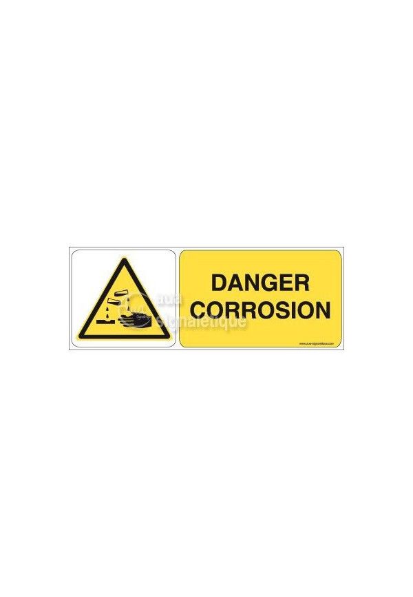 Panneau Danger Corrosion 02