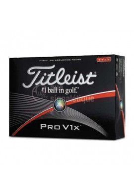 Balle de golf Titleist Pro V1X logotée - 1 Douzaine